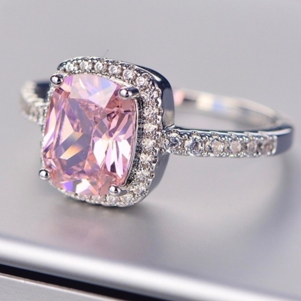 Pink Opal Ring
